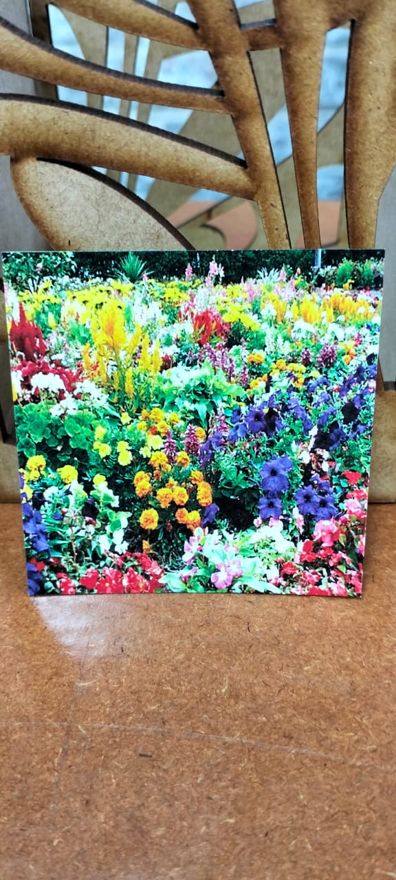 Floral decal