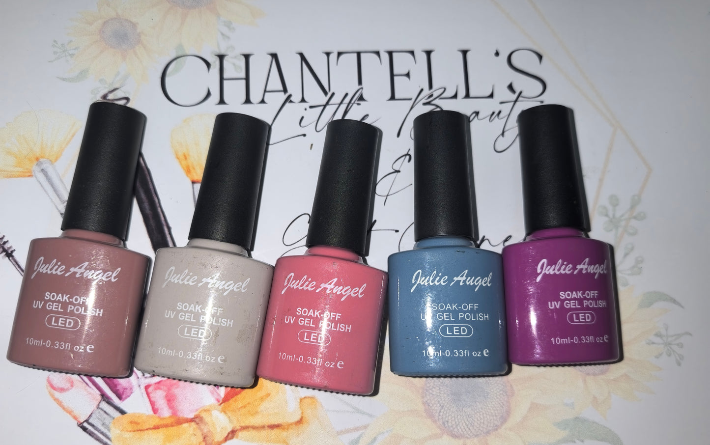 5pc Gel colors set D