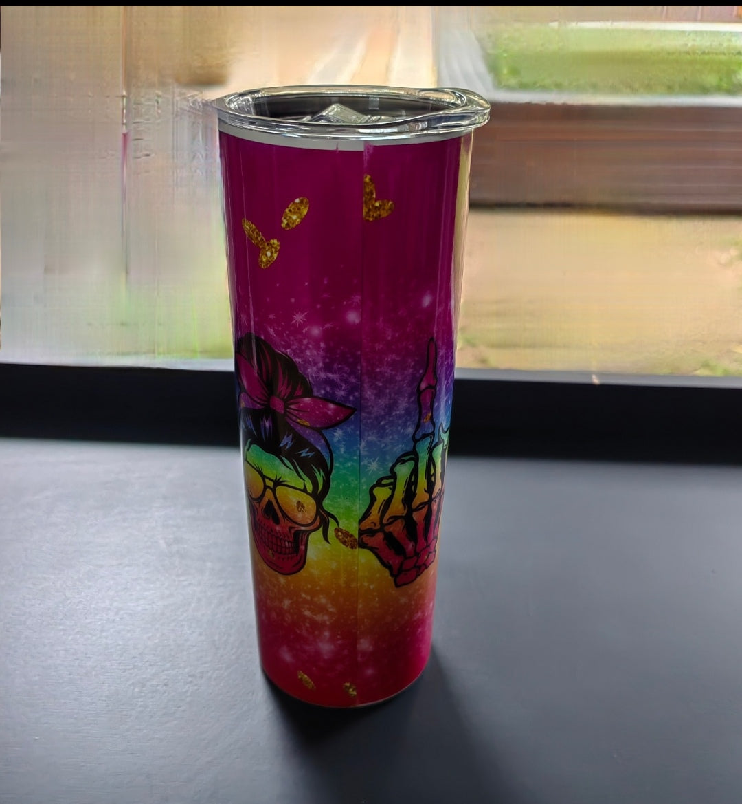 Fuck this skinny tumbler