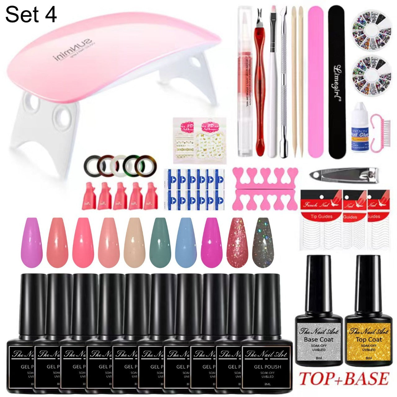 Gel Polish Starter set 4
