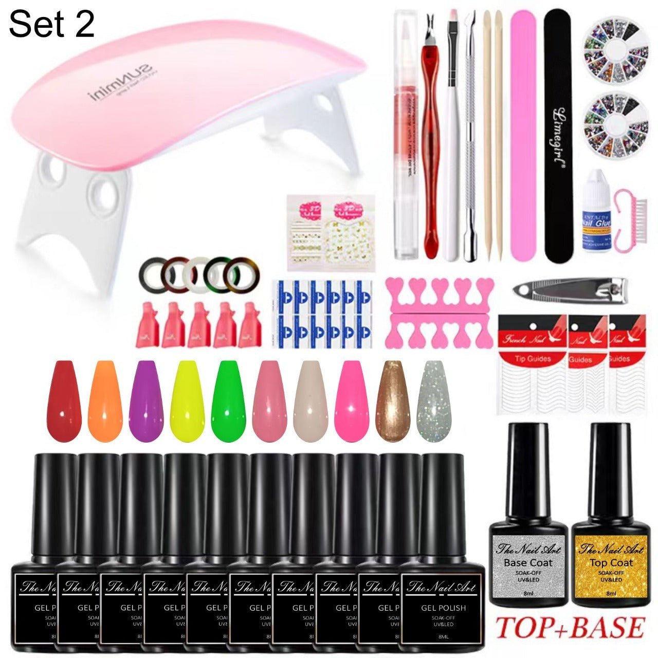 Gel Starter polish kit set 2
