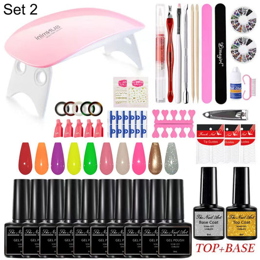 Gel Starter polish kit set 2