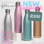 500ml Glitter water bottel