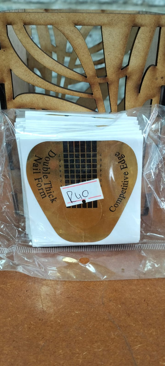 50pc competitive gold nail forms