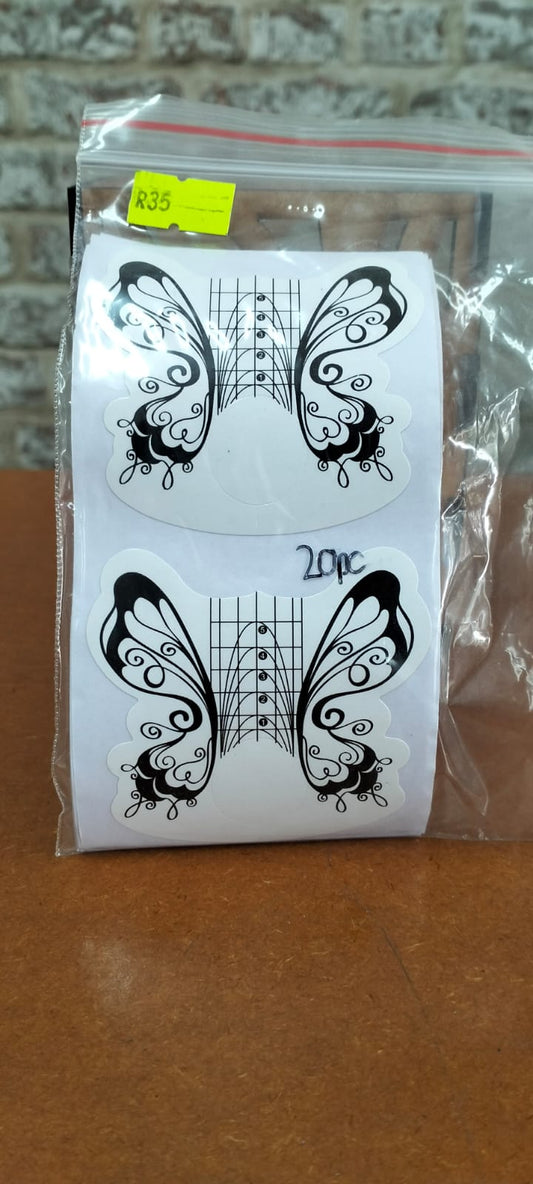 20pc Butterfly forms