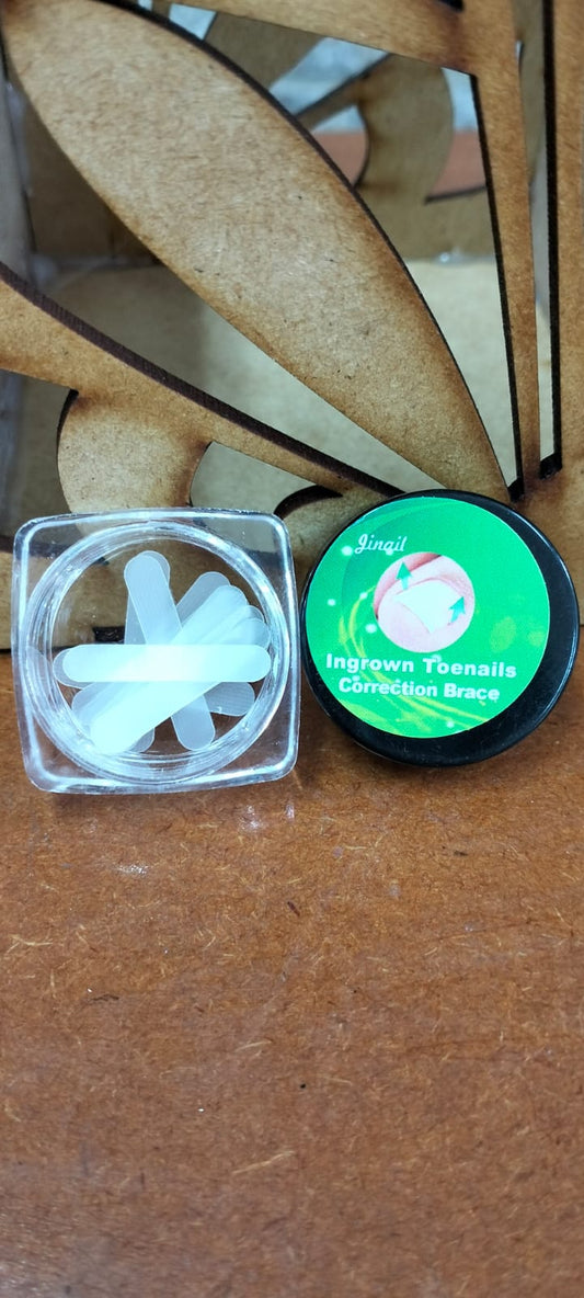 Ingrown toe nail correction brace
