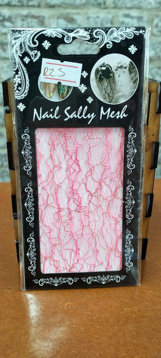 Sally Mesh Single sheet Dark Pink