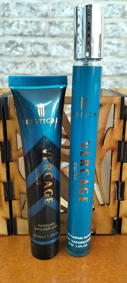 Vercace Eros perfume pen & shower gel