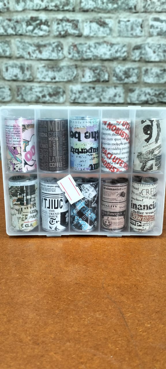 10 pc Magazine foil set