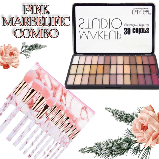 Pink Marbelific make up combo