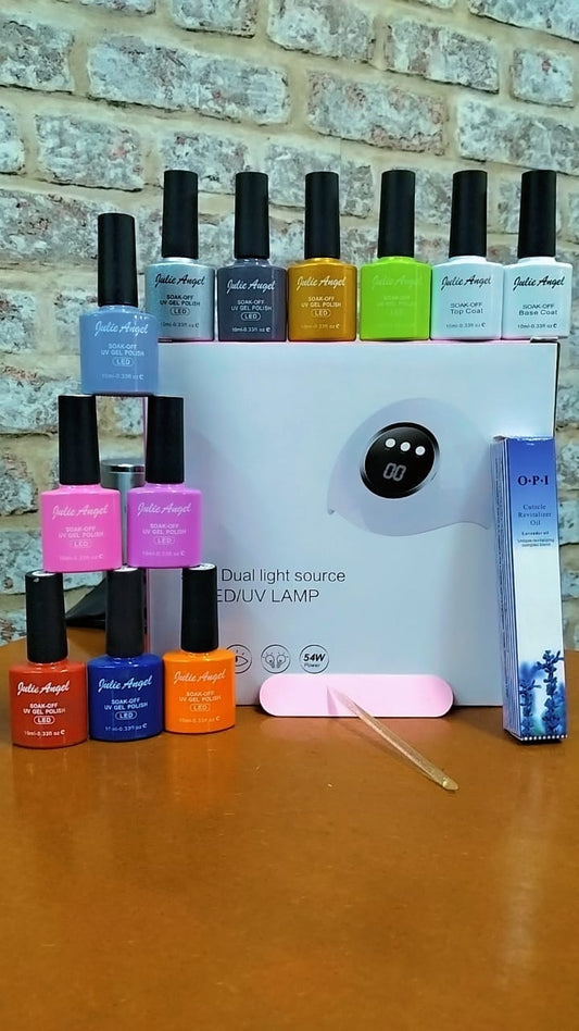54w Julie Angel nail set