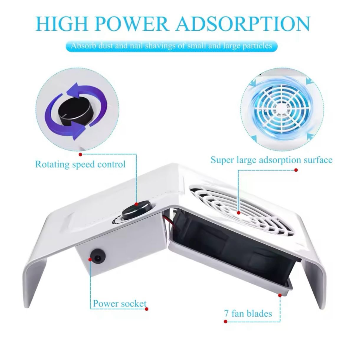 Single Nail dust collector