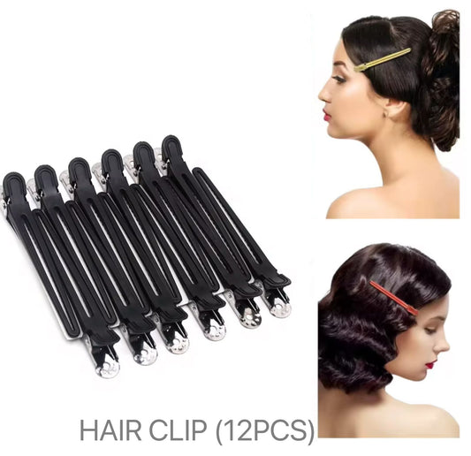 12pc Hair clips