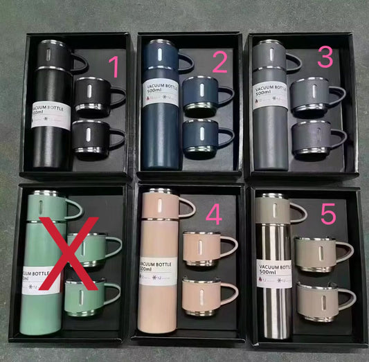 Vacuum flask set