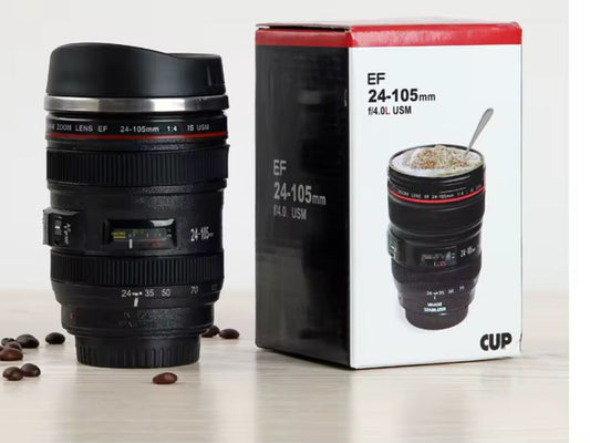 Camera Lens flask