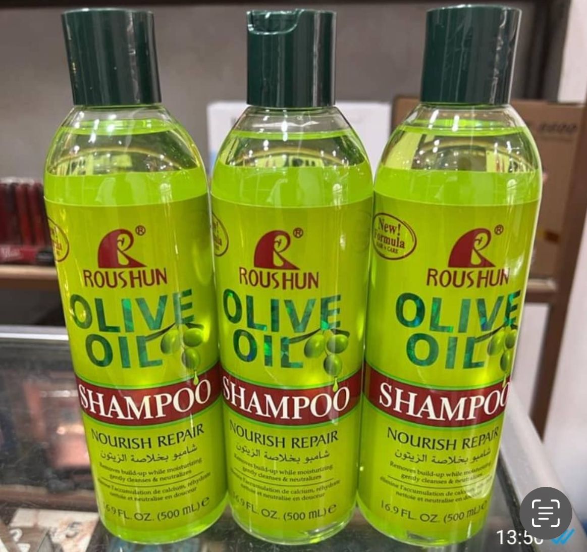 500ml Olive Oil shampoo
