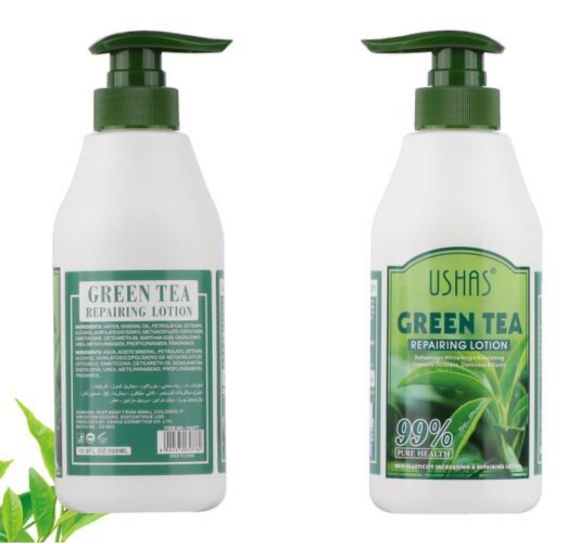 500ml Green tea body lotion