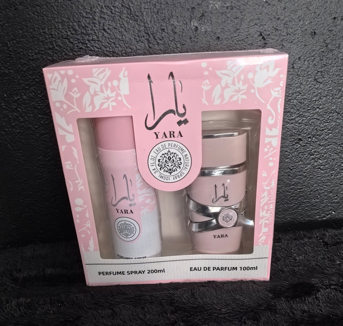 Yara pink collection gift set