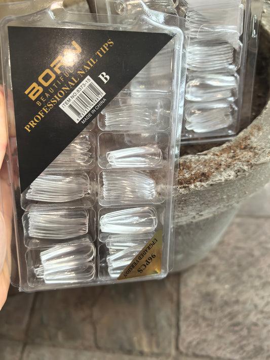 96pc Born Beautiful Full tips B