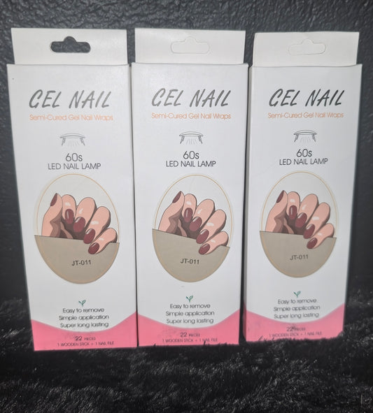 Semi Cured Gel wrap JT011