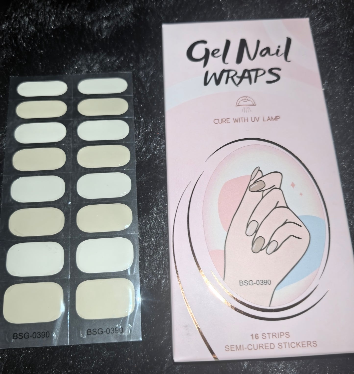 Semi Cured Gel Wrap 390
