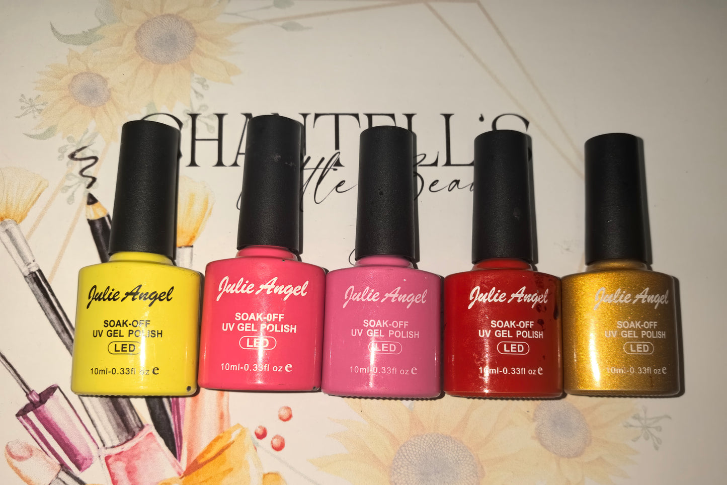 5pc Gel colors set E