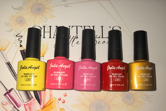 5pc Gel colors set E