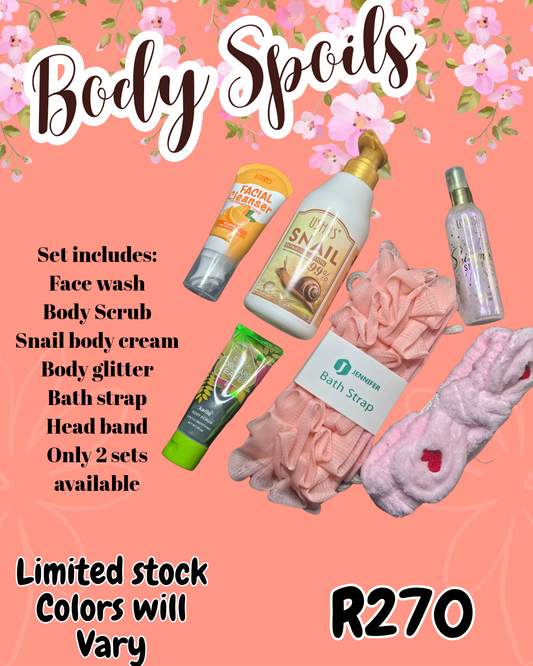 Body Spoils package