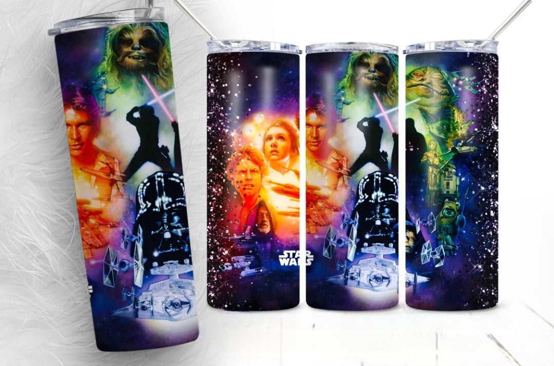 Skinny Tumbler Design star wars