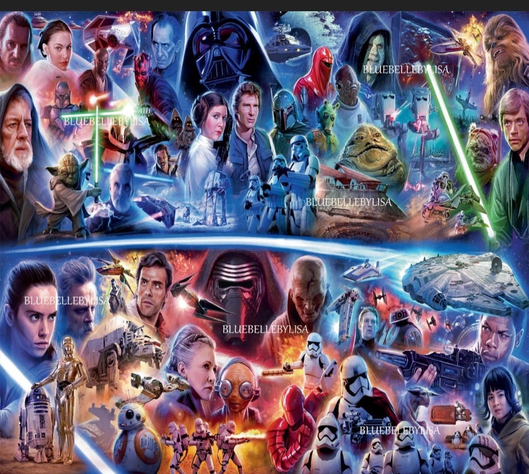 Skinny Tumbler Design star wars