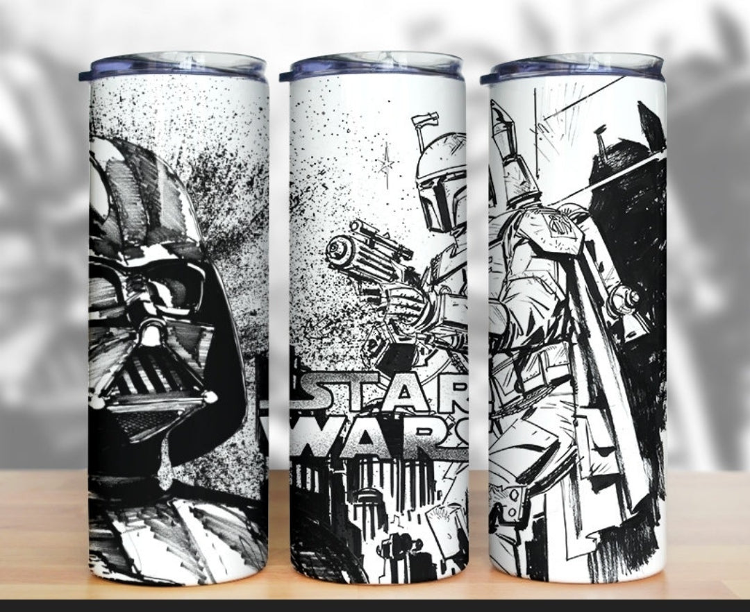 Skinny Tumbler Design star wars