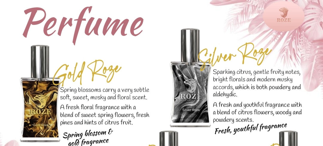 Gold & Silver Roze Perfume