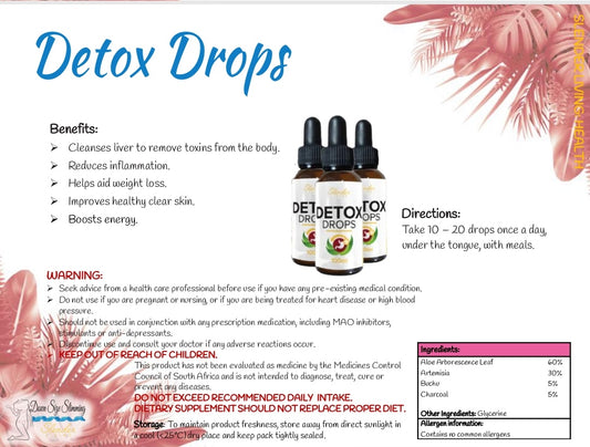 Slender Living detox Drops
