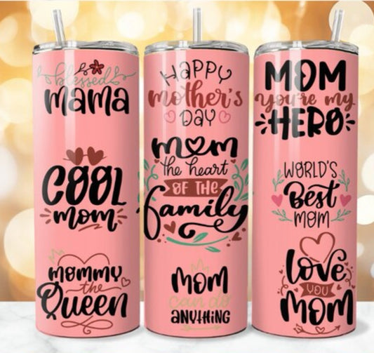 20oz Mama your my Hero Tumbler