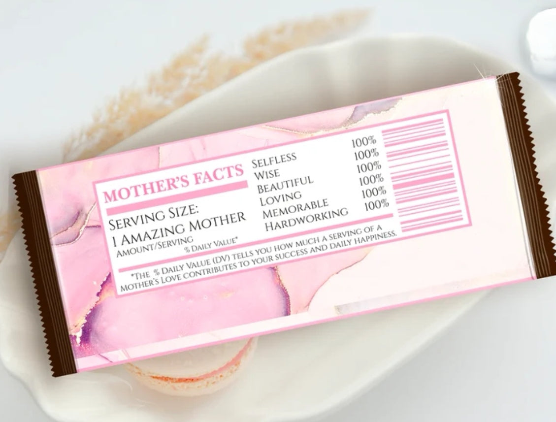 Mothers day slab chocolate