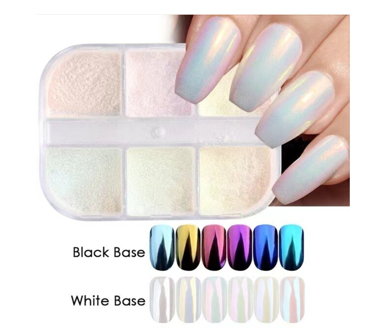 Shell Powder 6 colours/Set