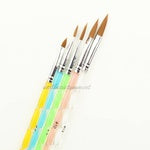 5pc Acrylic Brush set