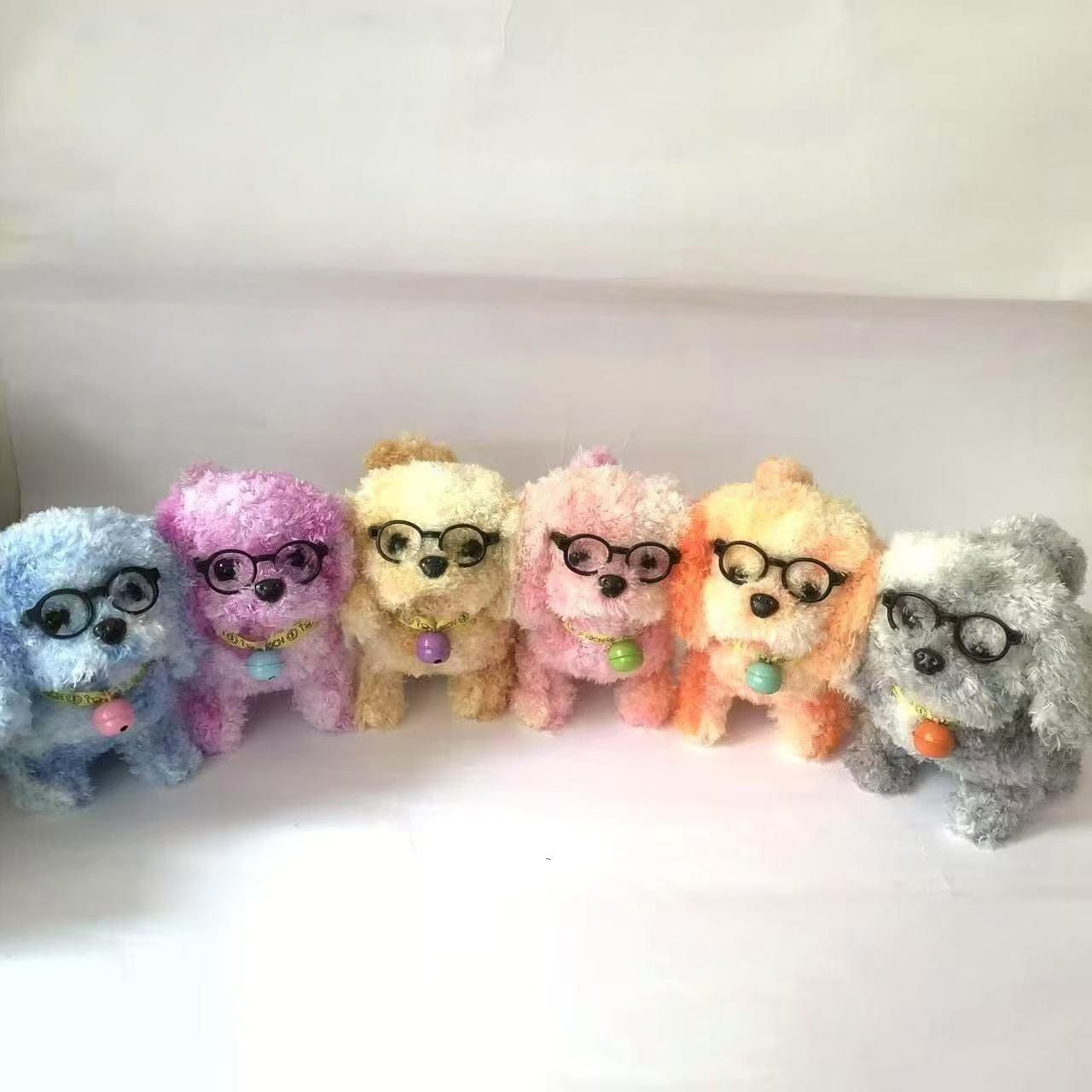 Walking plush puppy